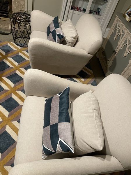 photo furniture A Pair Of Soho Home Claudia Armchairs