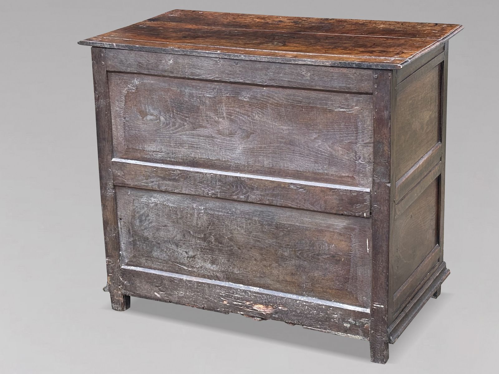 17th Century Charles II Period Jacobean Oak Geometric Chest Of Drawers photo Furniture