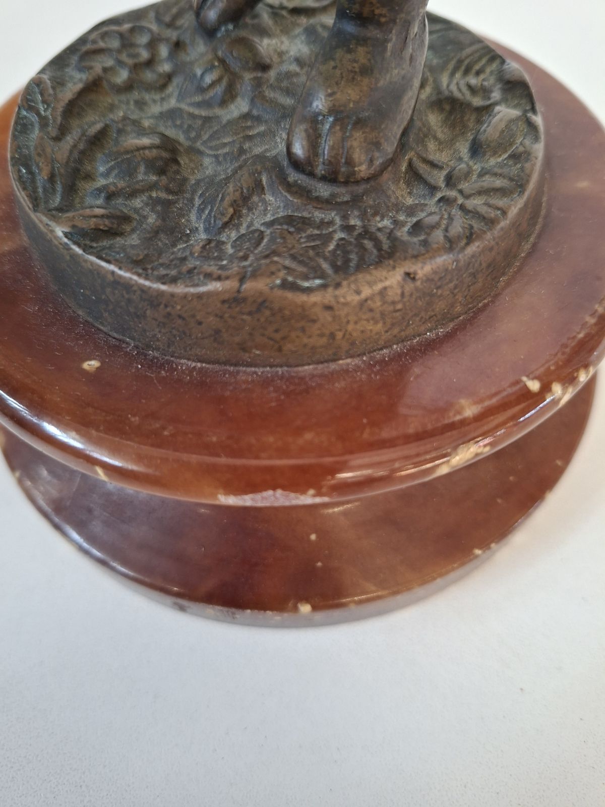 photo for sale Scultura In Bronzo "Il Giovane Pifferaio"