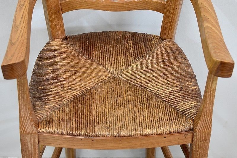 High Chair Of Child Straw, 19th photo for sale