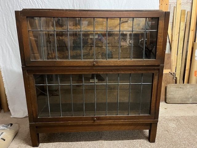 Globe Wernicke "Universal" Edwardian 4 Stack Elastic Bookcase Size 809 photo 825.0