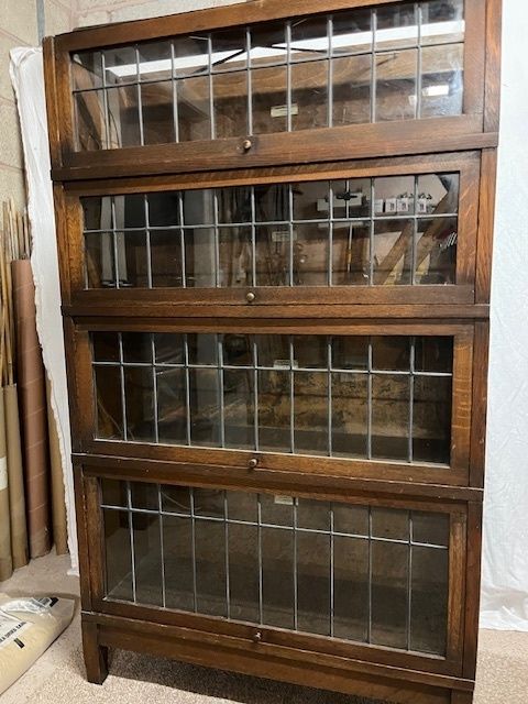 Globe Wernicke "Universal" Edwardian 4 Stack Elastic Bookcase Size 809 photo buy