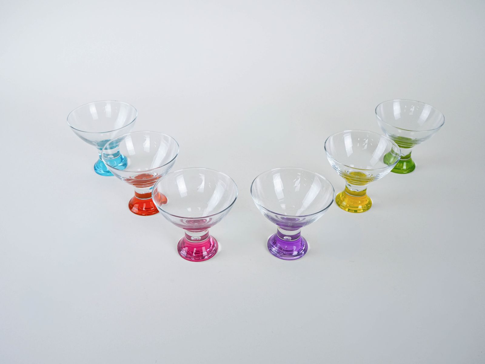 Set Of Dessert Bowls, Italian Design, 1980s, Production: Italy photo Home Decor