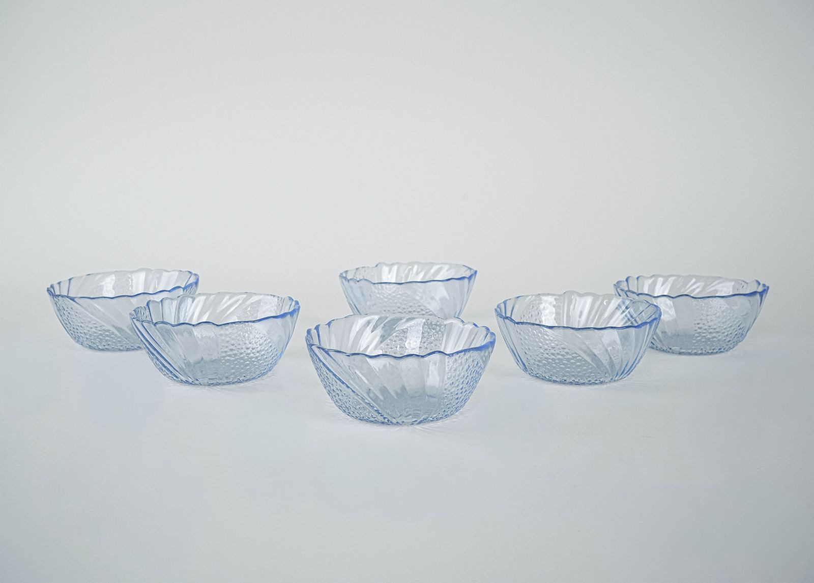 Set Of Glass Bowls, Italian Design, 1970s, Made In Italy photo Home Decor