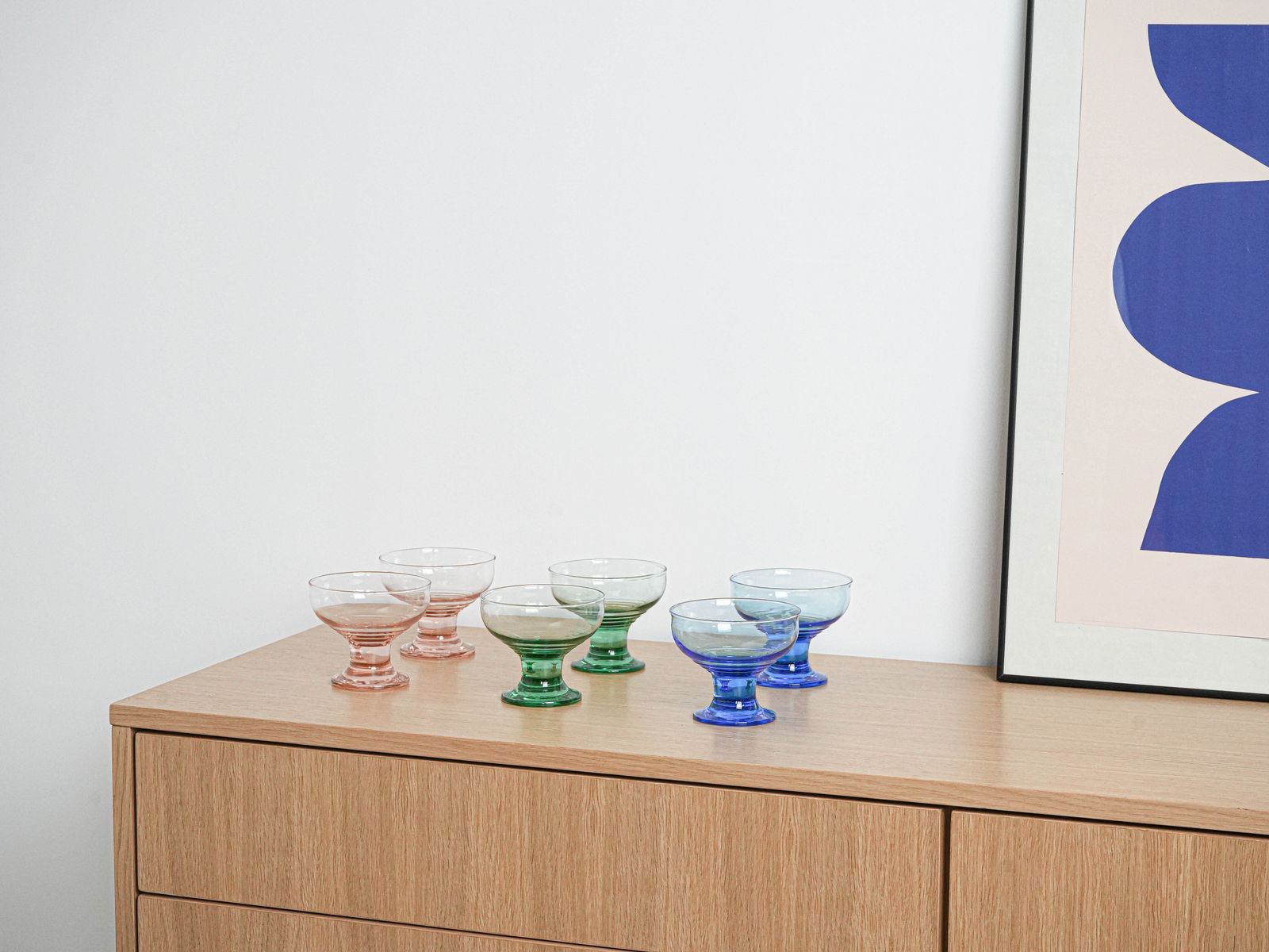 Set Of Dessert Bowls, Italian Design, 1970s, Production: Italy photo furniture
