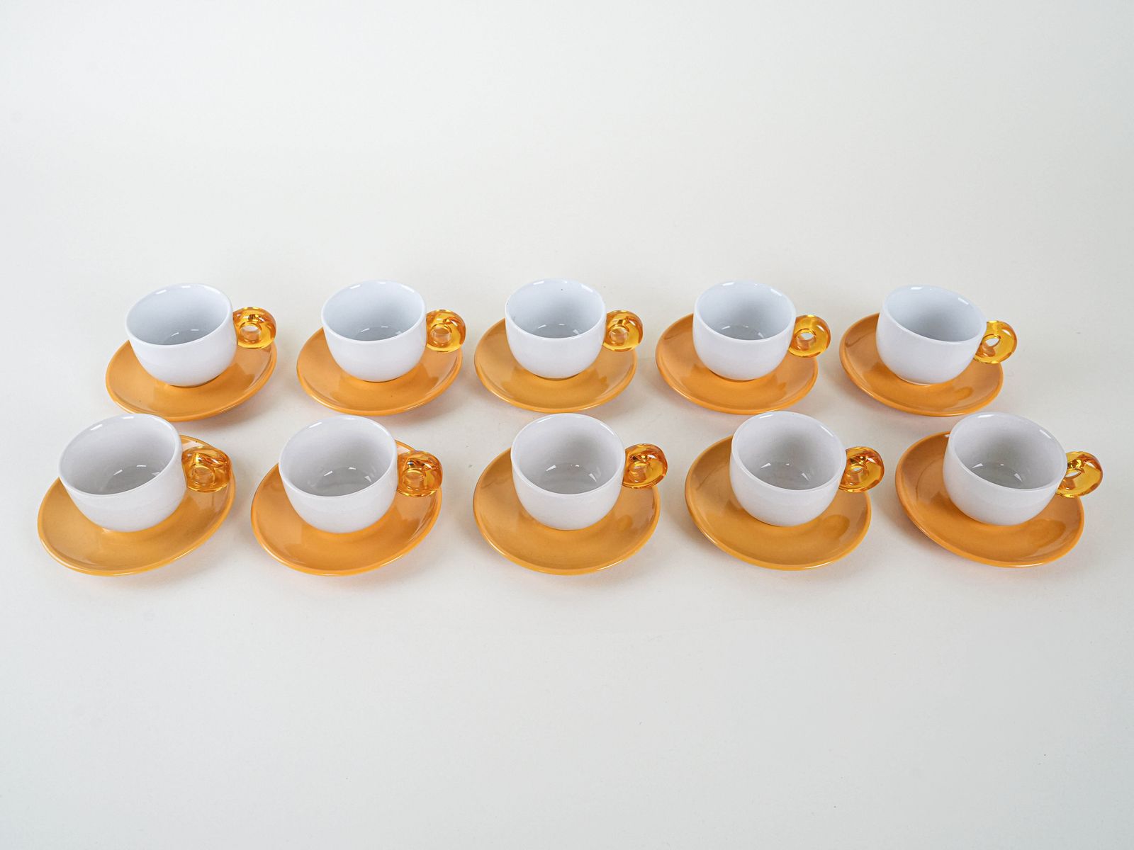 Set Of Porcelain Cups, Italian Design, 1970s, Production: Italy photo Home Decor