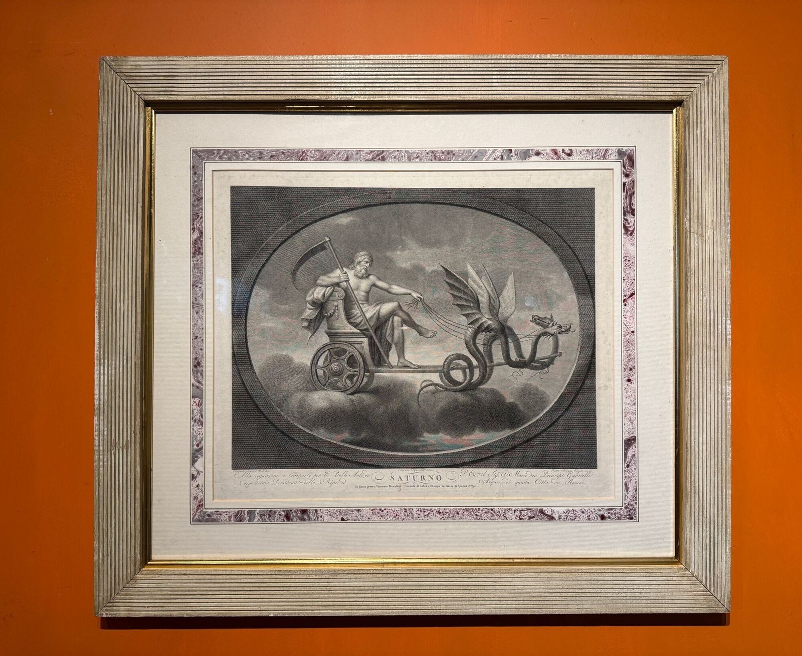 Set Of Three 18th Century Classical Engravings, Of Apollo, Diana & Saturn photo for sale