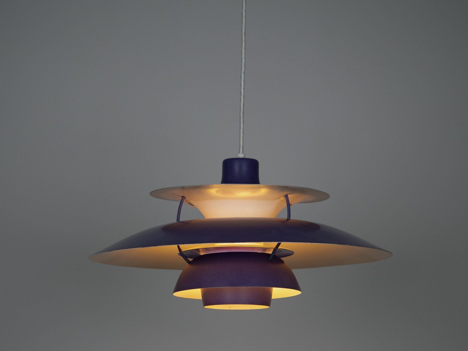 Vintage Danish Ph 5 Lamp By Poul Henningsen For Louis Poulsen, 1980s photo Lighting