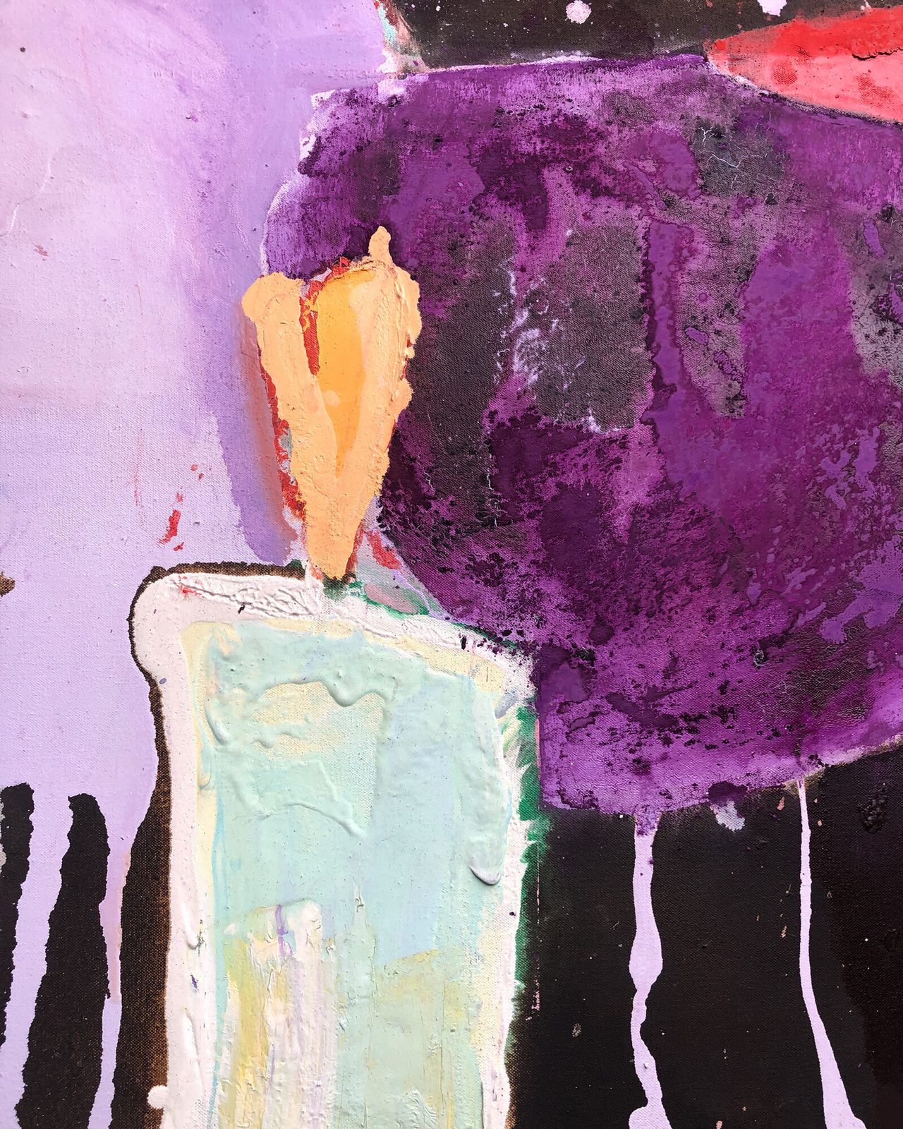 Knockout Large Contemporary Painting, Liz Arnold, photo for sale