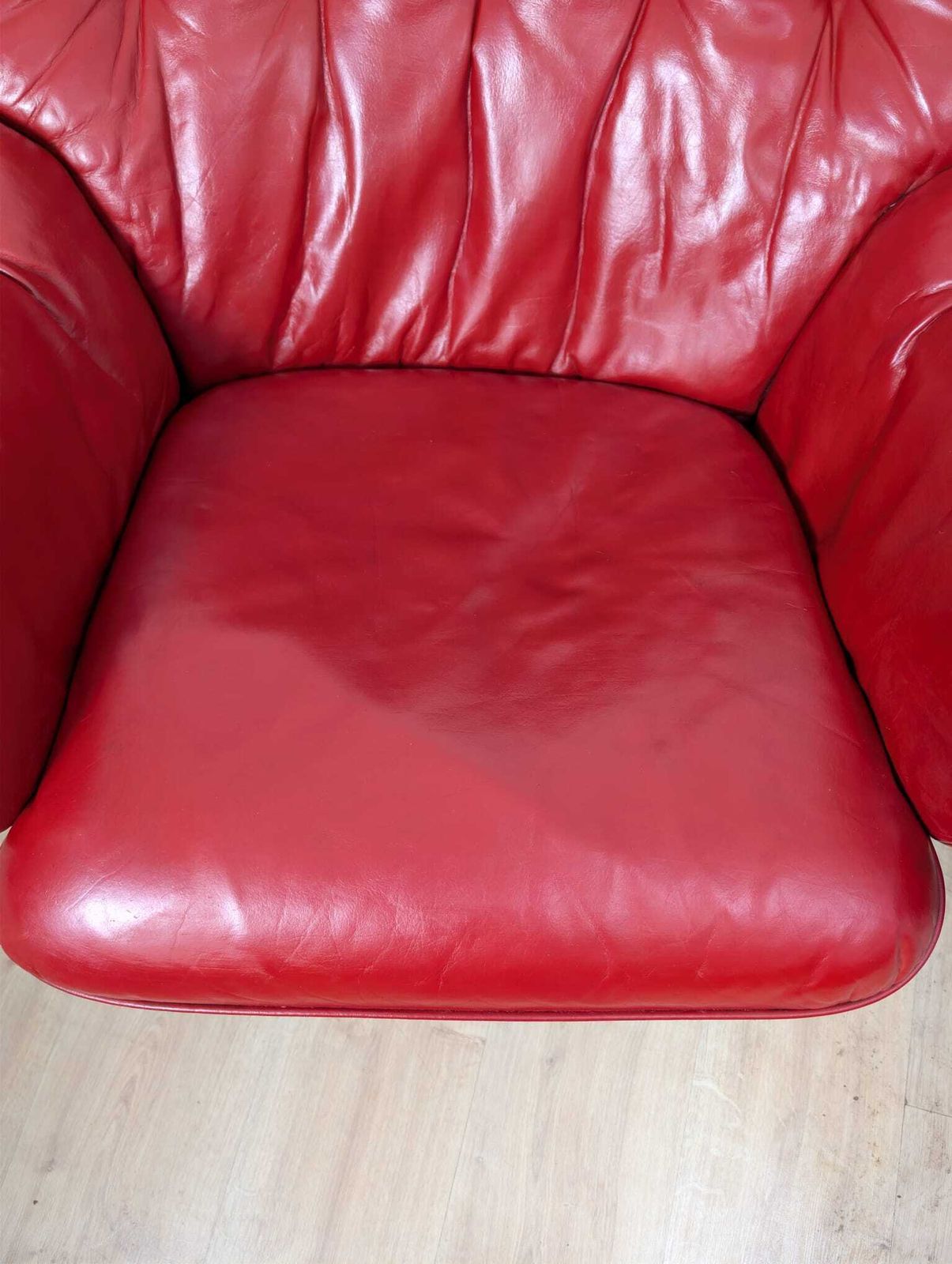 Pair Of Mid Century Swivel Armchairs By Göte Möbler, Nässjö, Sweden — 1970s photo vinterior