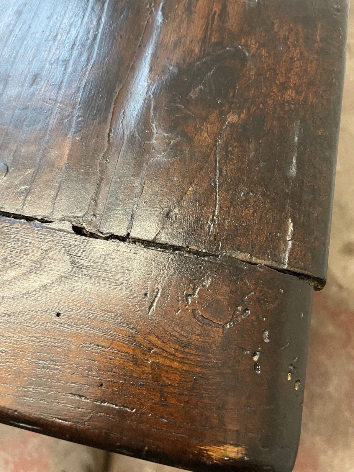photo for sale An Absolutely Sensational Late 18th Century Oak French Table.