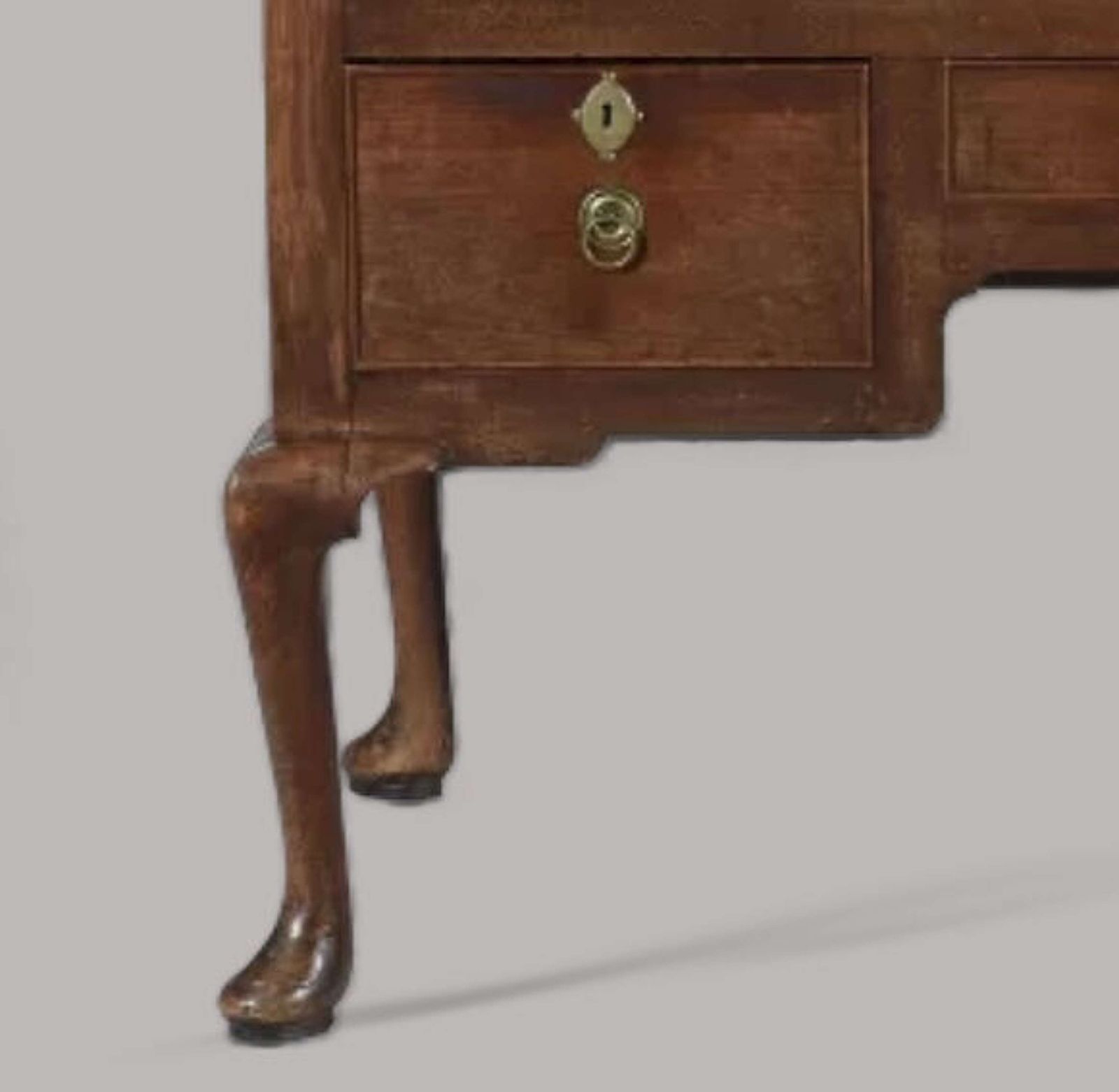 Handsome George II Solid Red Walnut Silver Chest photo 5225.0
