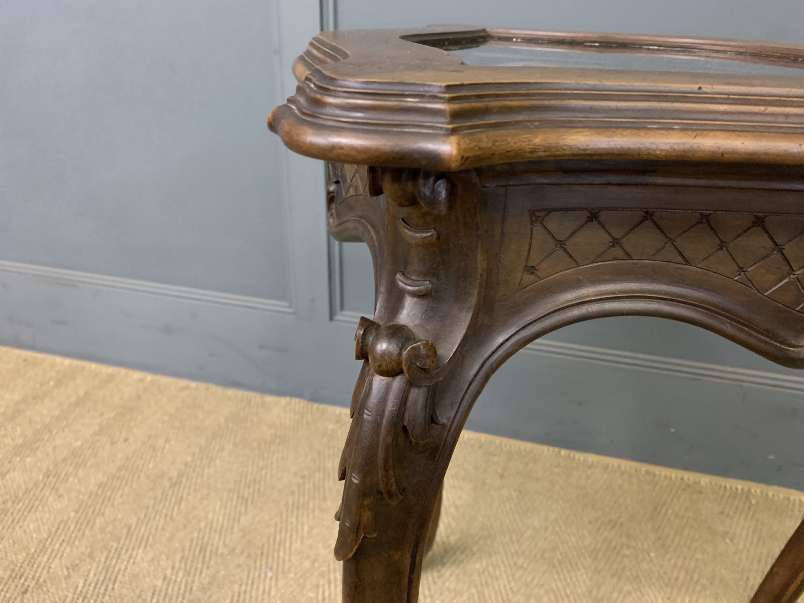 Furniture French Walnut Bijouterie Table photo