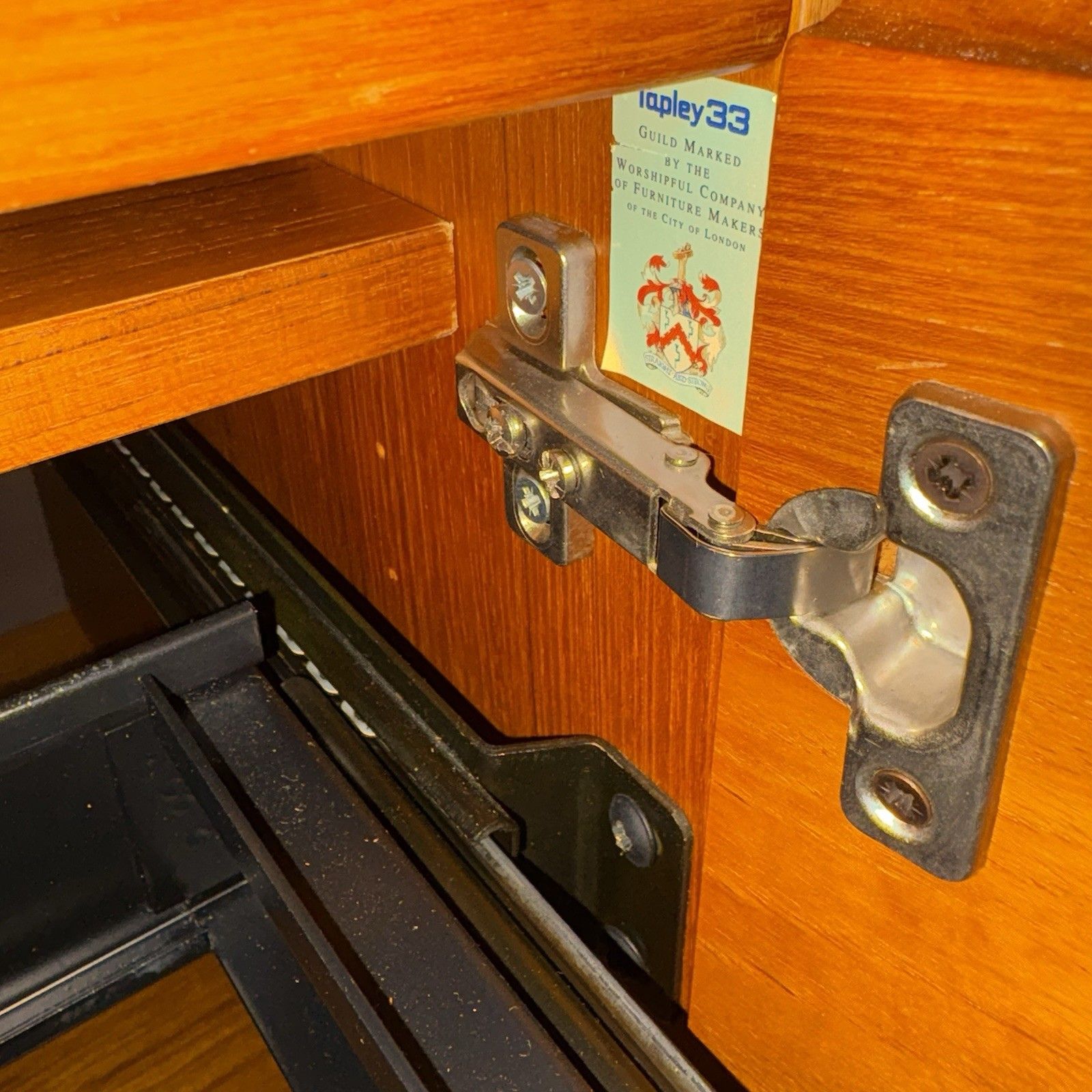 Mid Century Tapley 33 Modular Cupboard By Beaver & Tapley, Teak, Model Wsd33 photo vinterior