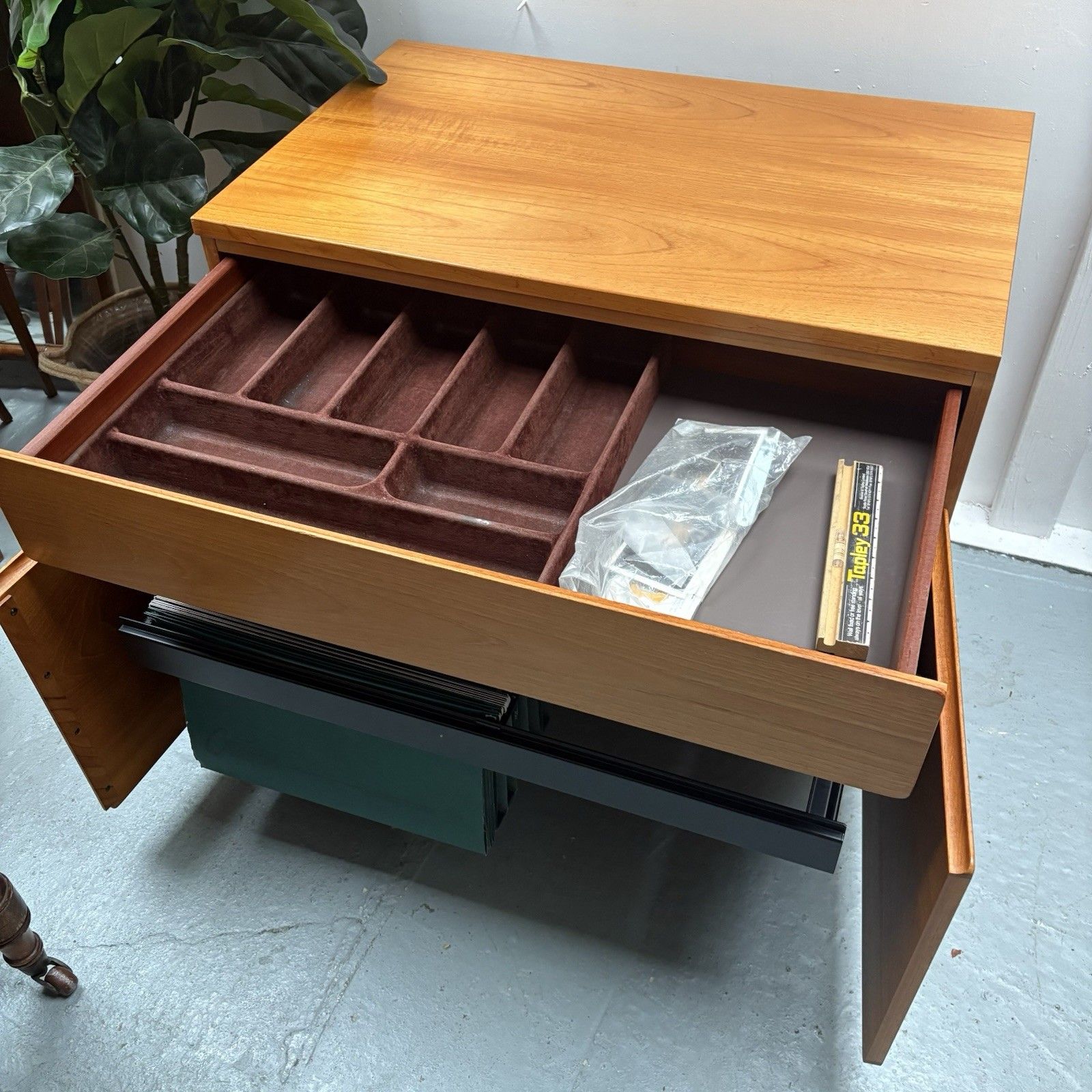 Mid Century Tapley 33 Modular Cupboard By Beaver & Tapley, Teak, Model Wsd33 photo buy