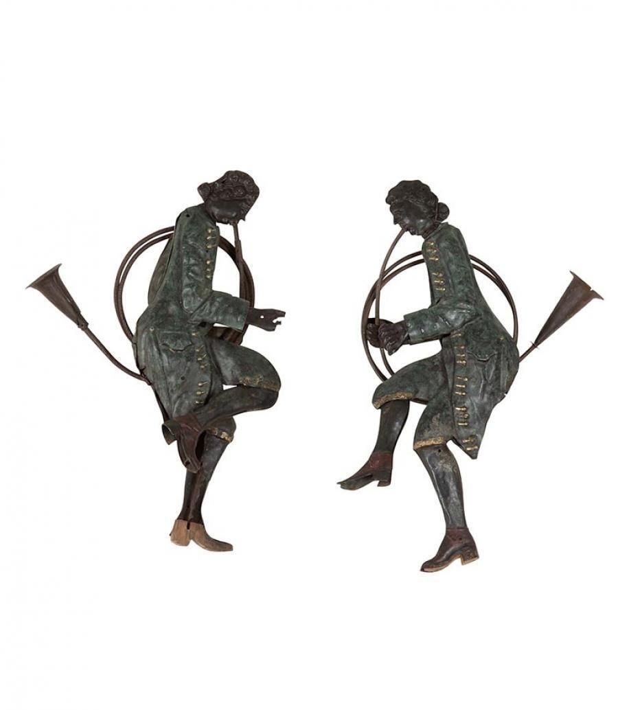Pair Of 18th Century Austrian Metal Shop Signs photo 8000.0