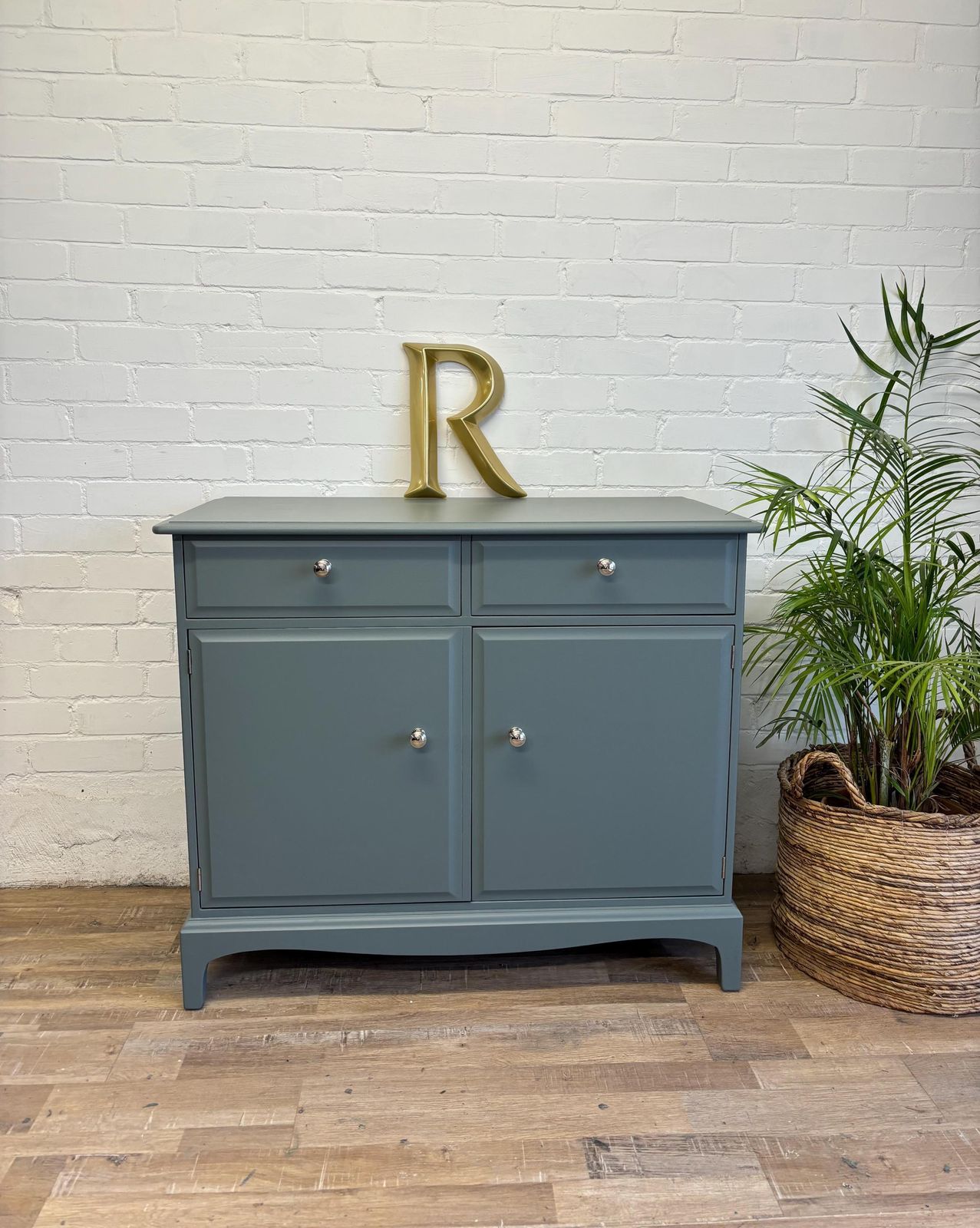 Stag Minstrel Sideboard – Painted In Livid By Little Greene