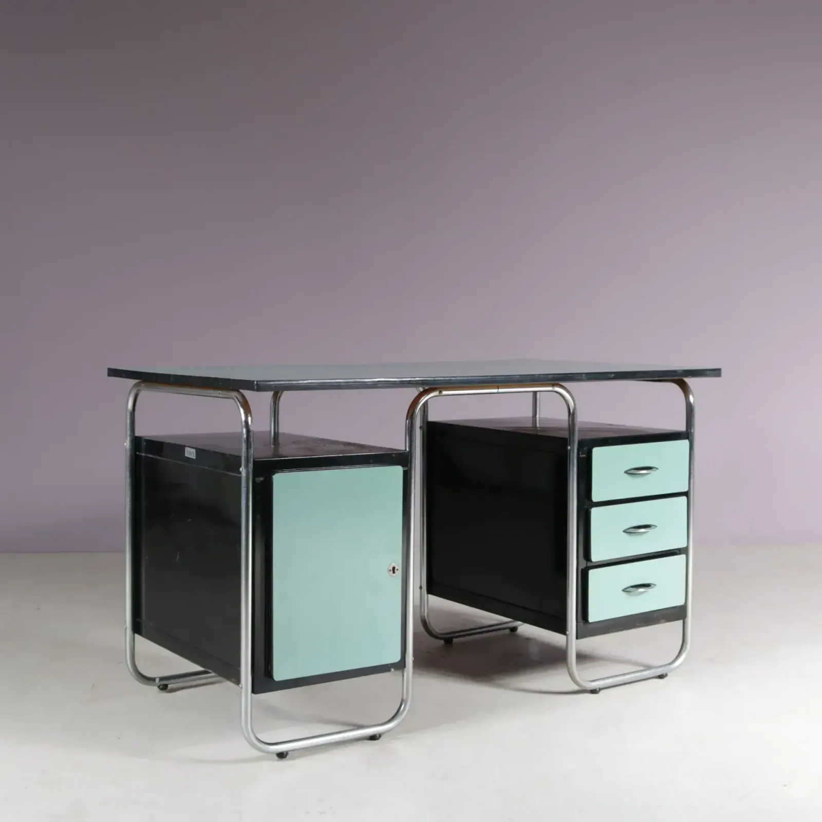 1950s Bauhaus Style Desk By Torck, Belgium