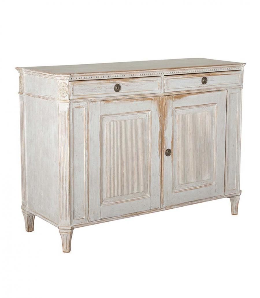 Large 18th Century Swedish Gustavian Buffet photo furniture