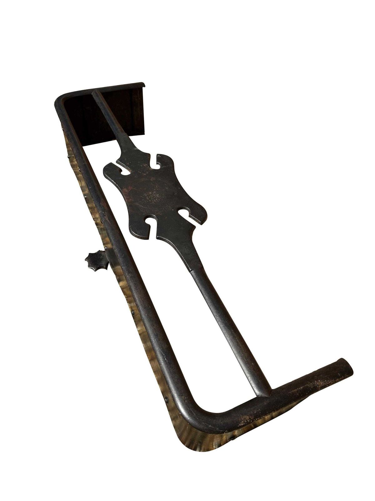 Antique Victorian Fire Fender Guard Range Kerb Wrought Iron Handmade   19th Century photo furniture