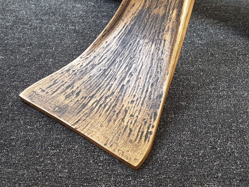 photo for sale Vintage 1960 Bronze & Glass Coffee Table Dlg Luciano Frigerio Willy Ceyssens