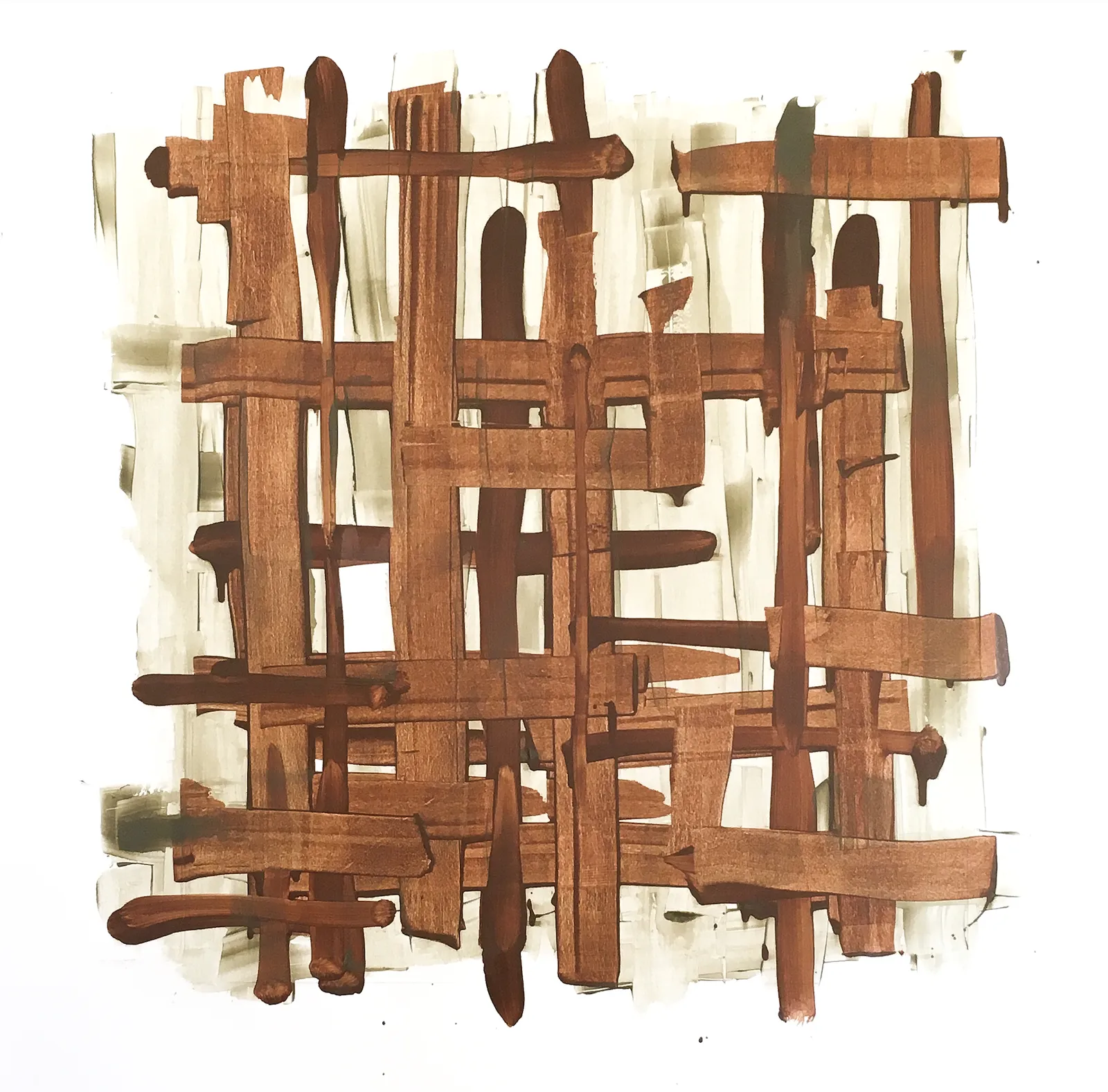Large Contemporary Oil Painting photo for sale