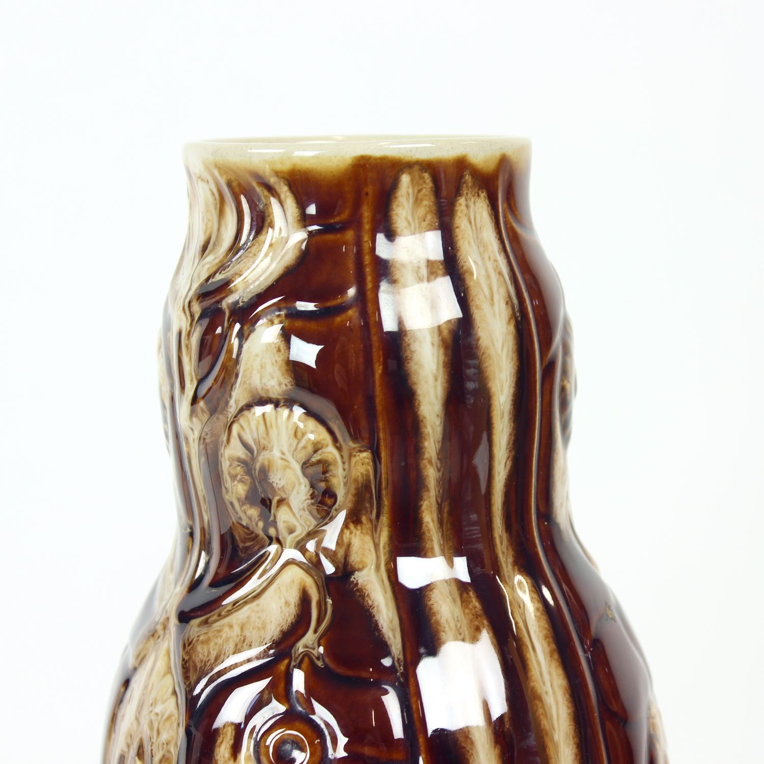 Mid Century Porcelain Trompe L’œil Vase, Czechoslovakia photo 145.0