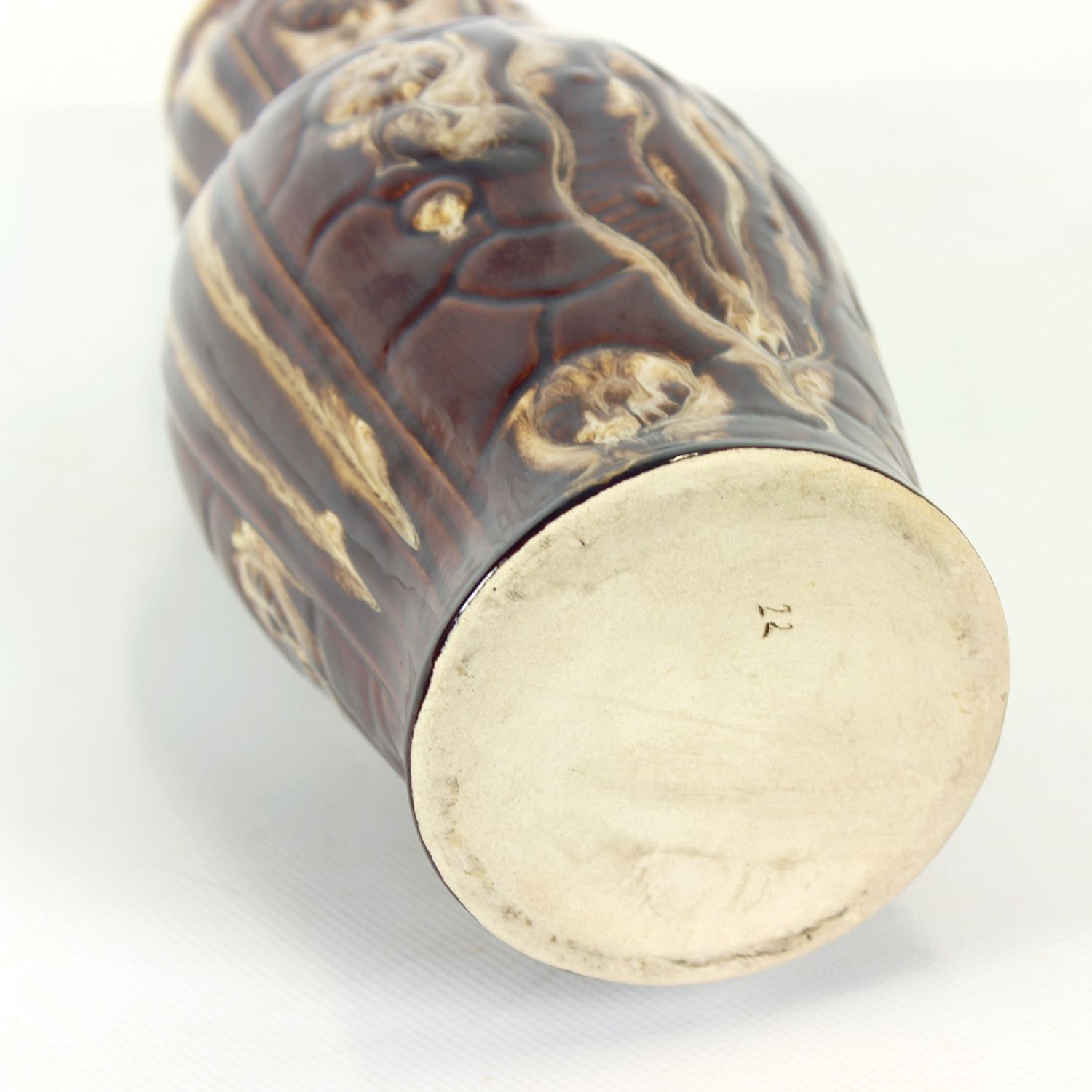 Mid Century Porcelain Trompe L’œil Vase, Czechoslovakia photo buy