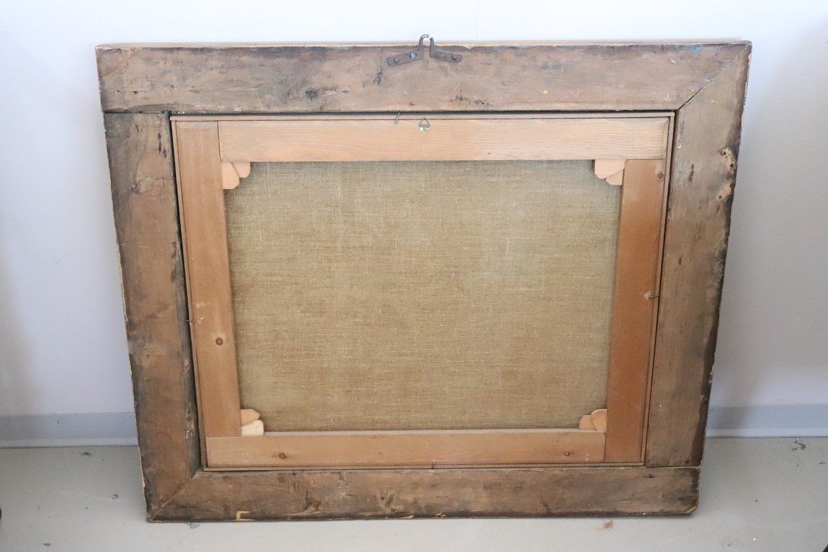 photo buy Still Life With Flowers, 1700s, Oil On Canvas, Framed