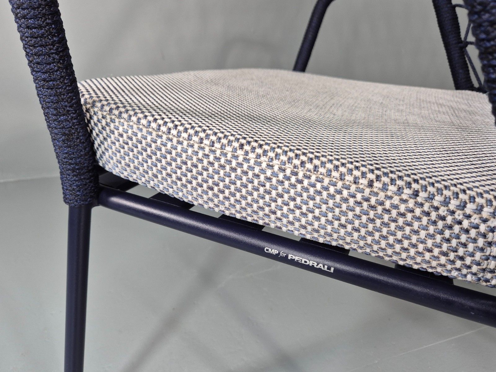 Furniture 2 Pedrali 3679 Chairs Model Panarea Blue And Grey Modern Design Eb11427 Mnor photo