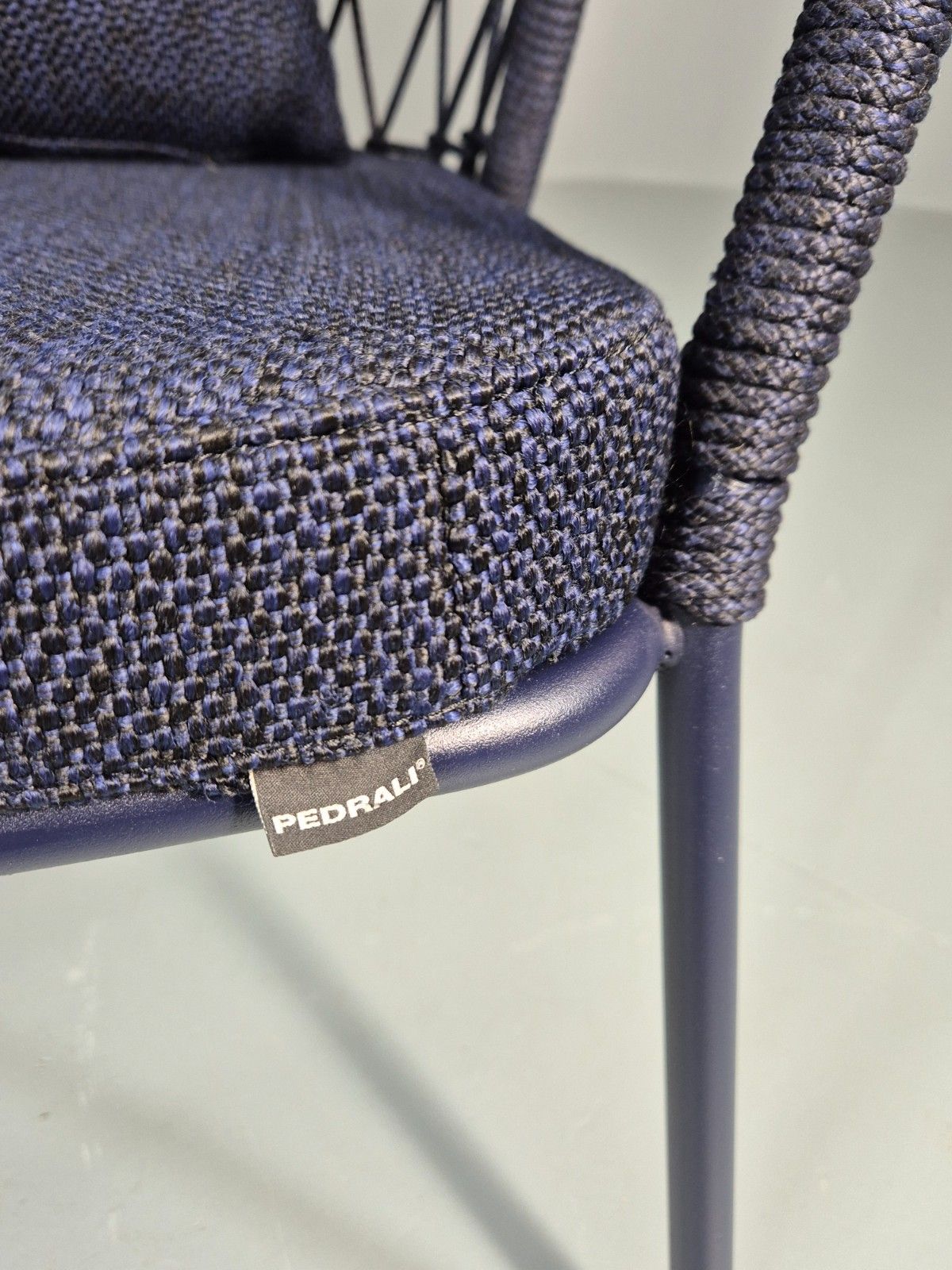 Pedrali 3679 Panarea Modern Design Chair In Blue Eb11428 Mnor photo 400.0