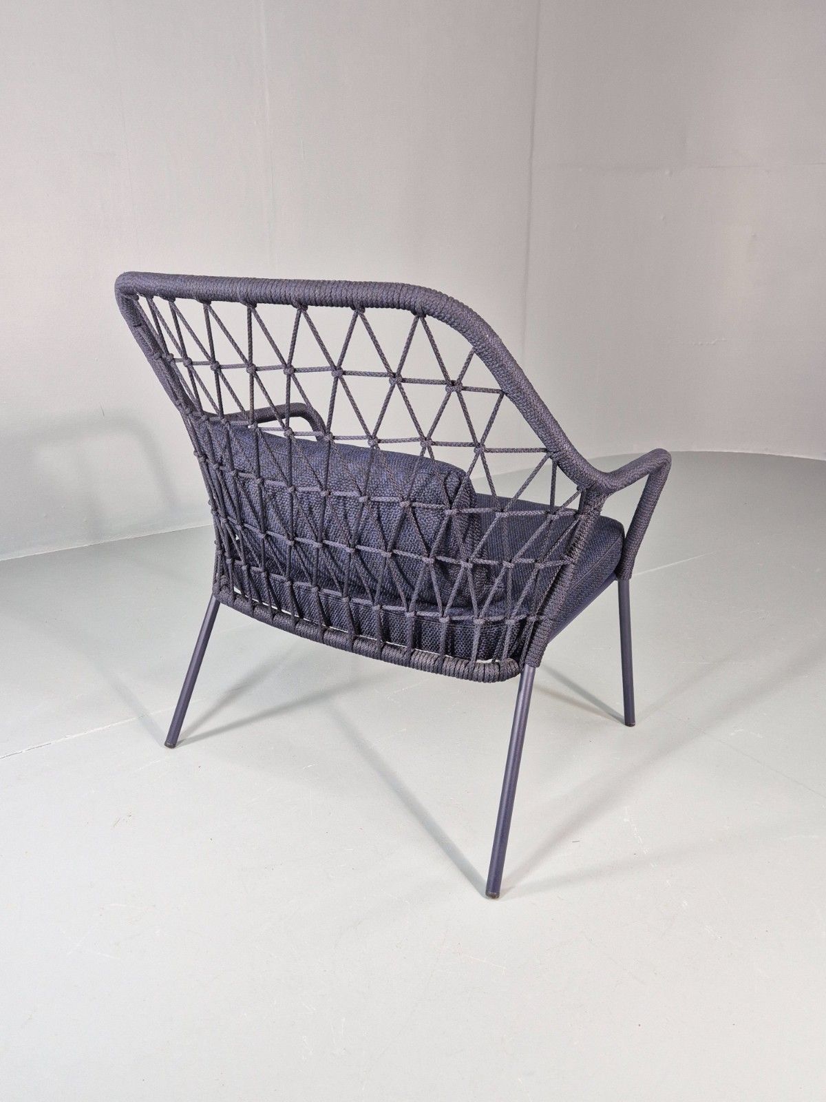 400.0 Pedrali 3679 Panarea Modern Design Chair In Blue Eb11428 Mnor photo