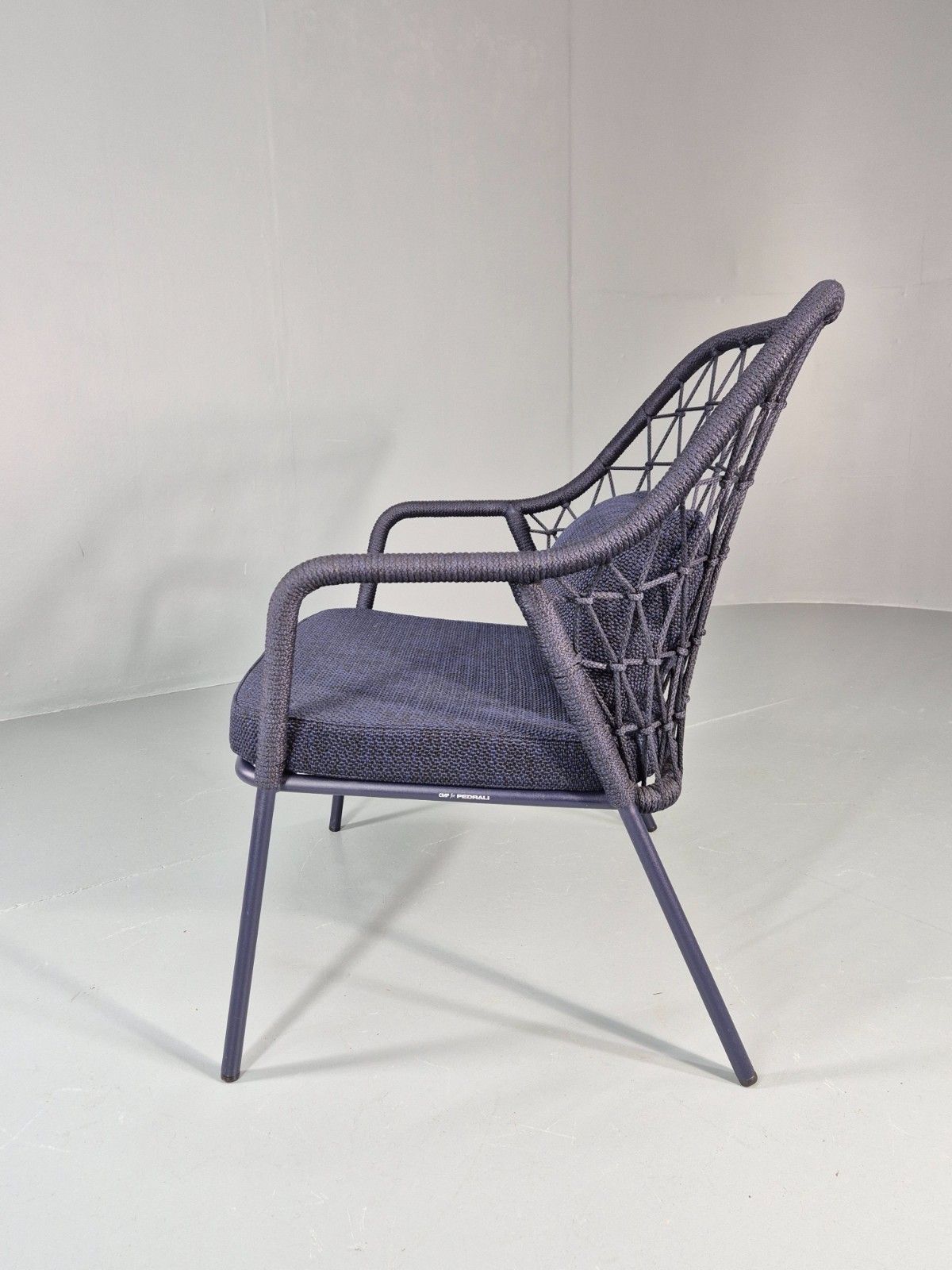 photo buy Pedrali 3679 Panarea Modern Design Chair In Blue Eb11428 Mnor