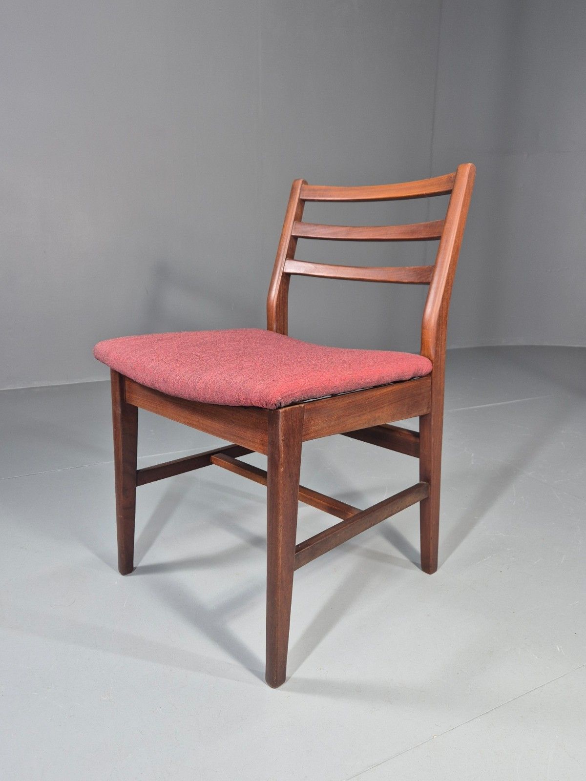 Danish Mid Century Dining Chair In Teak 1970s New Upholstery Retro Eb11525 Mdin