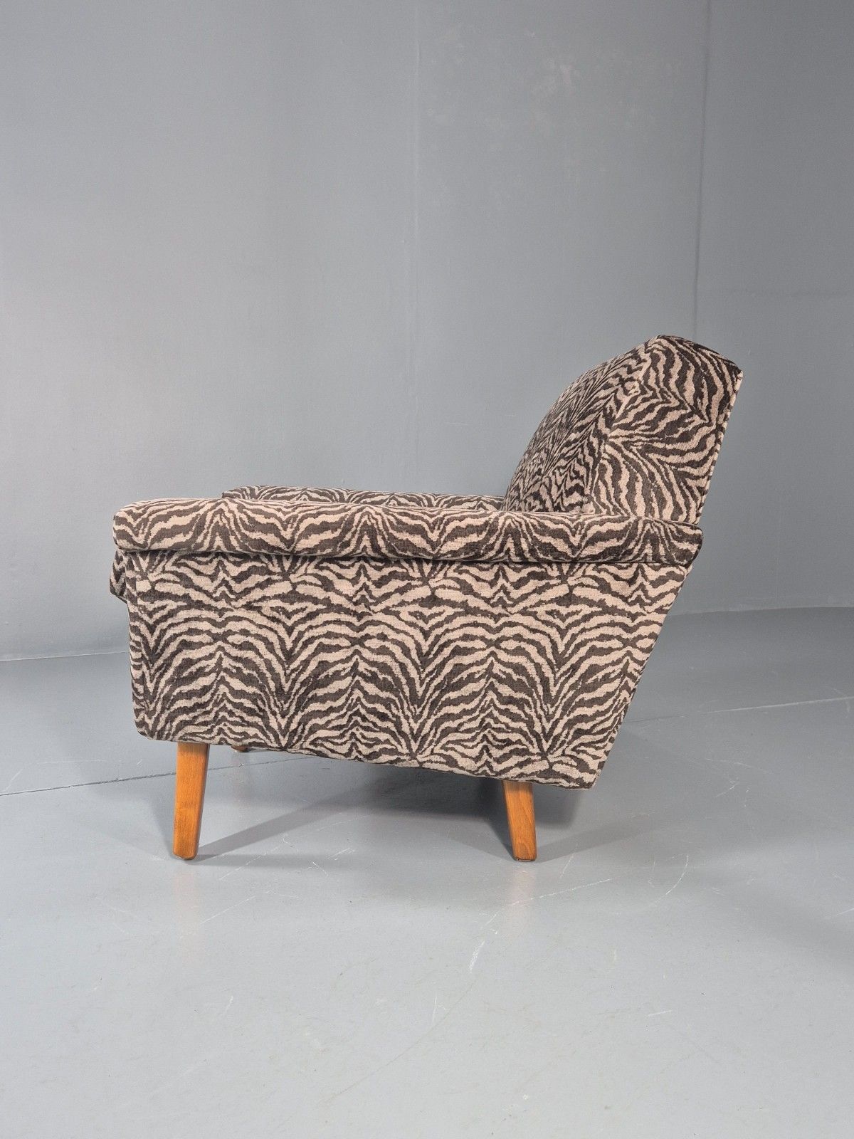 photo for sale Mid Century Lounge Chair 1960s Danish Vintage With New Upholstery Eb11534 Mnor