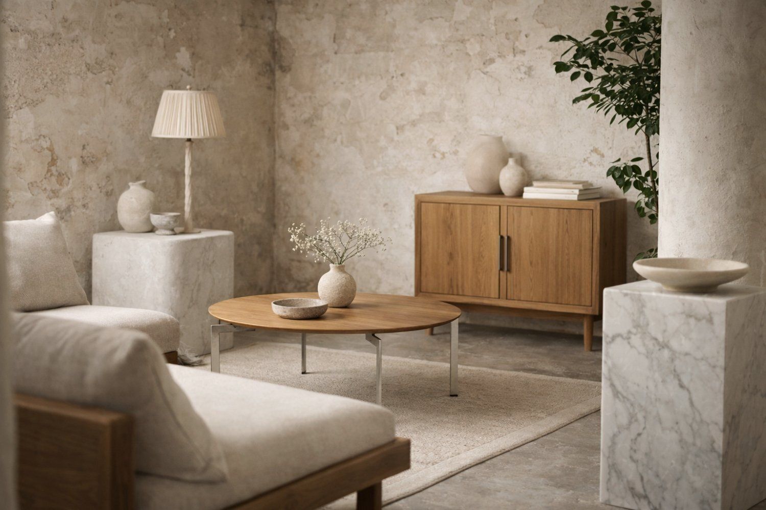 Vintage Scandinavian Round Trippo Table By Ulla Christiansson For Karl Andersson & Söner, 2000 photo vinterior