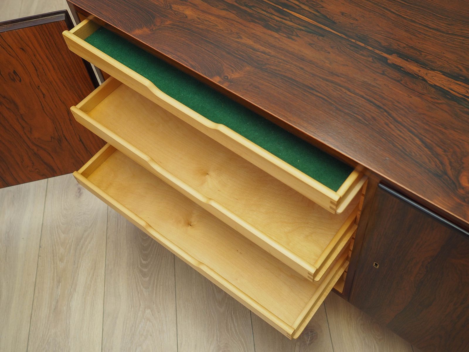 photo buy Vintage Cabinet, Danish Design, 1970s, Designer: Carlo Jensen, Manufacturer: Hundevad