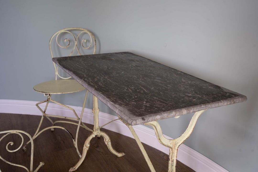photo furniture French Antique Garden Furniture Set