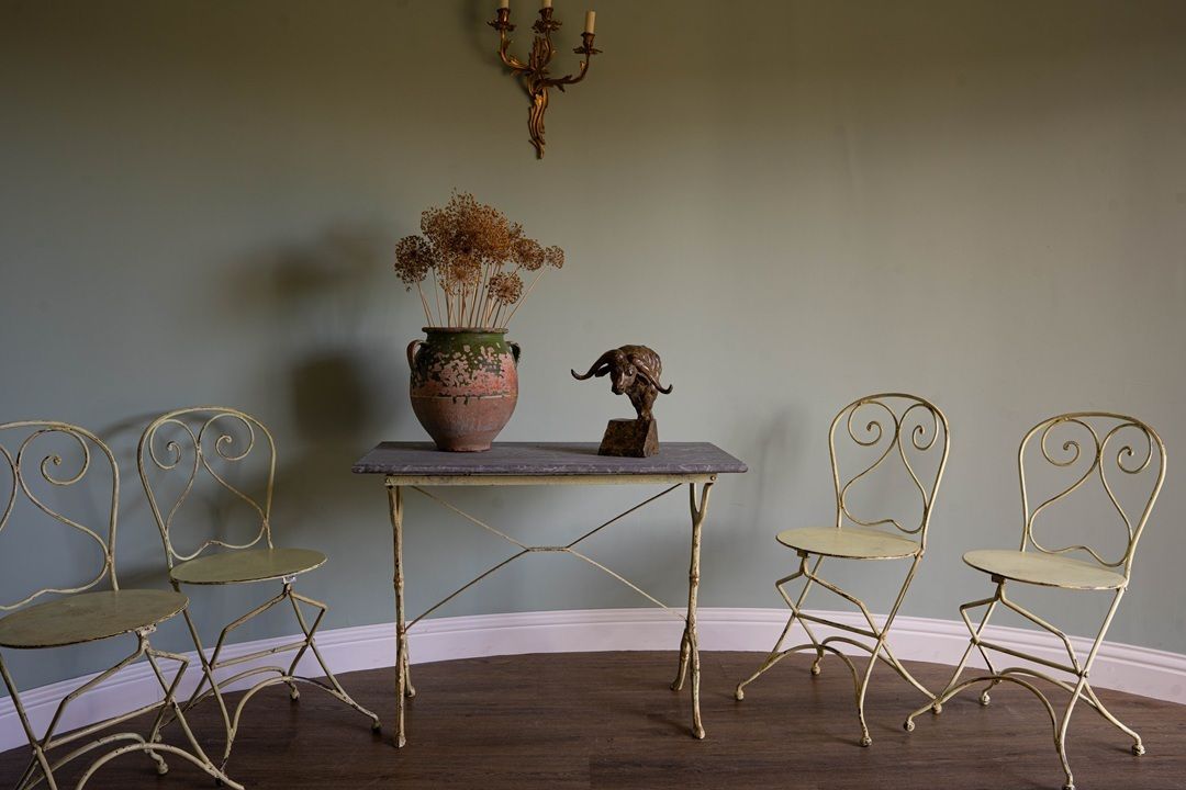 French Antique Garden Furniture Set