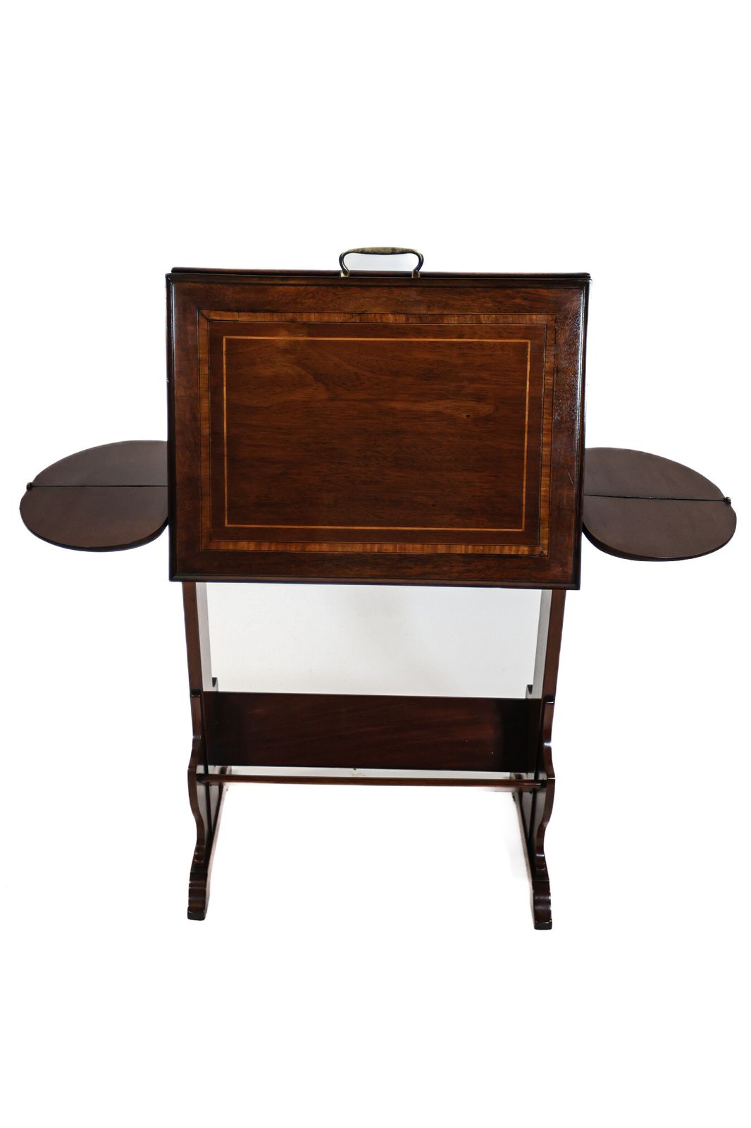 Edwardian Inlaid Mahogany Port Folio Stand photo 675.0