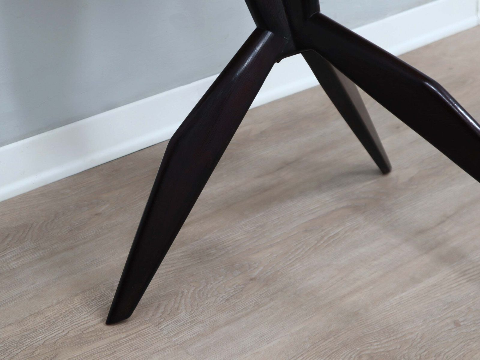 Furniture Mid Century Organic Design Tripode Marble Coffee Table 1950s photo
