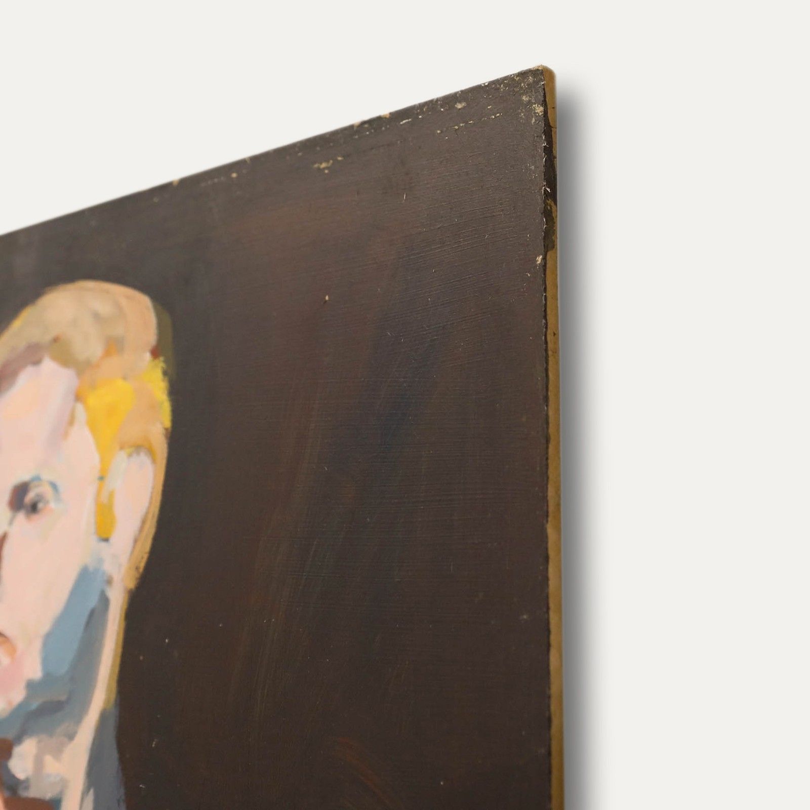 Richard J.S. Young Contemporary Oil, Standing Male Nude photo 195.0