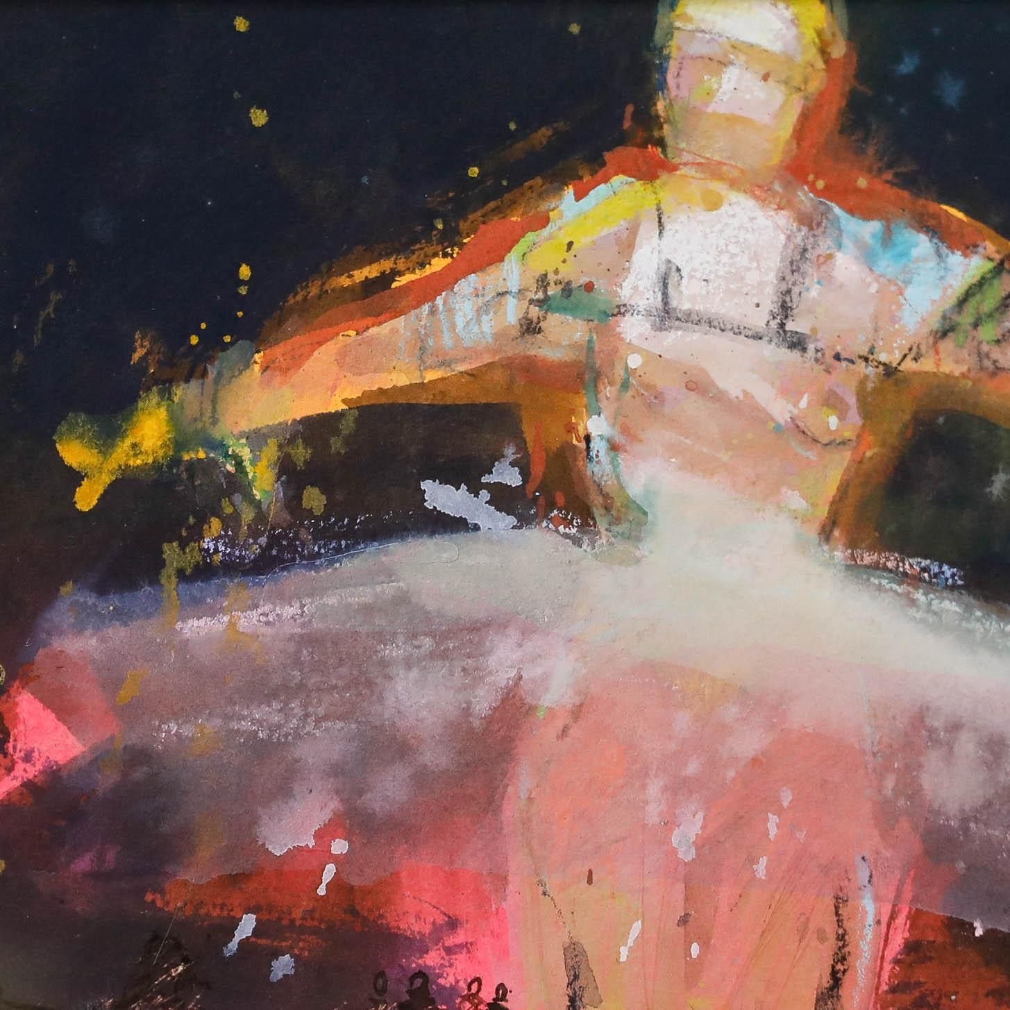Richard J.S. Young Framed Contemporary Mixed Media, Siren photo for sale