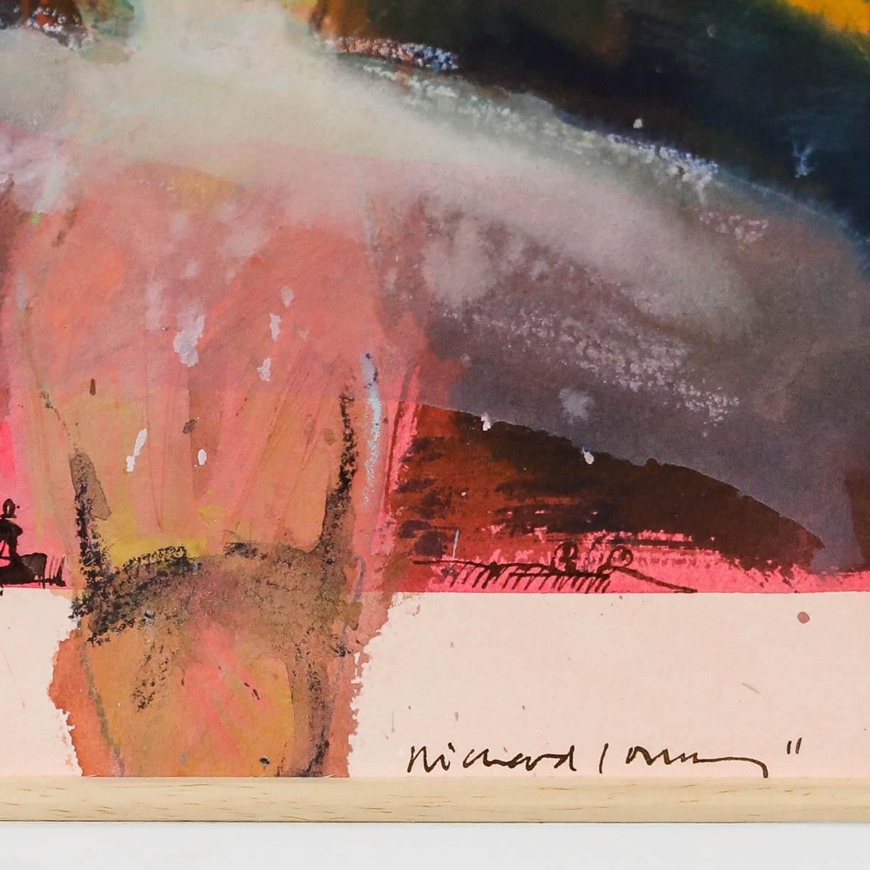 Richard J.S. Young Framed Contemporary Mixed Media, Siren photo 225.0