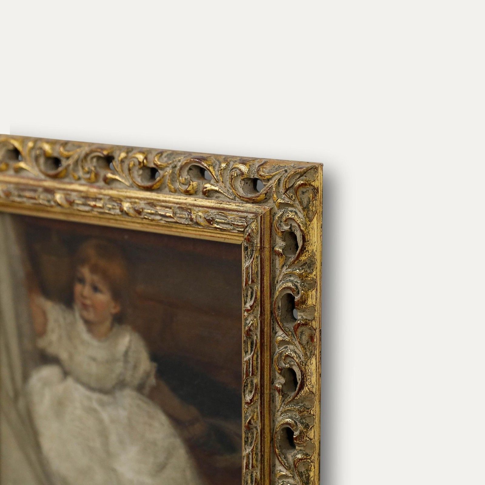 Edward Killingworth Johnson Rws (1825 1896) Oil, Christening Gown photo 325.0