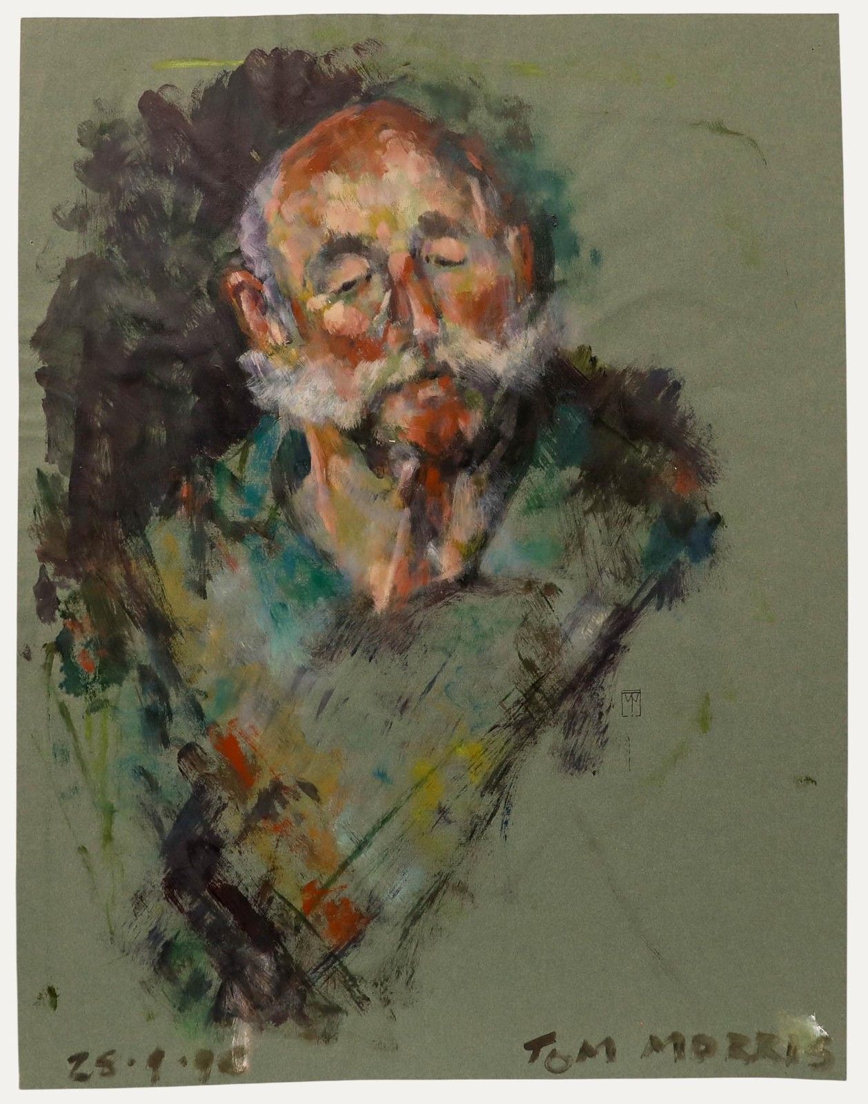 Wendy Trinder (1942 2020) 1998 Oil, Tom Morris