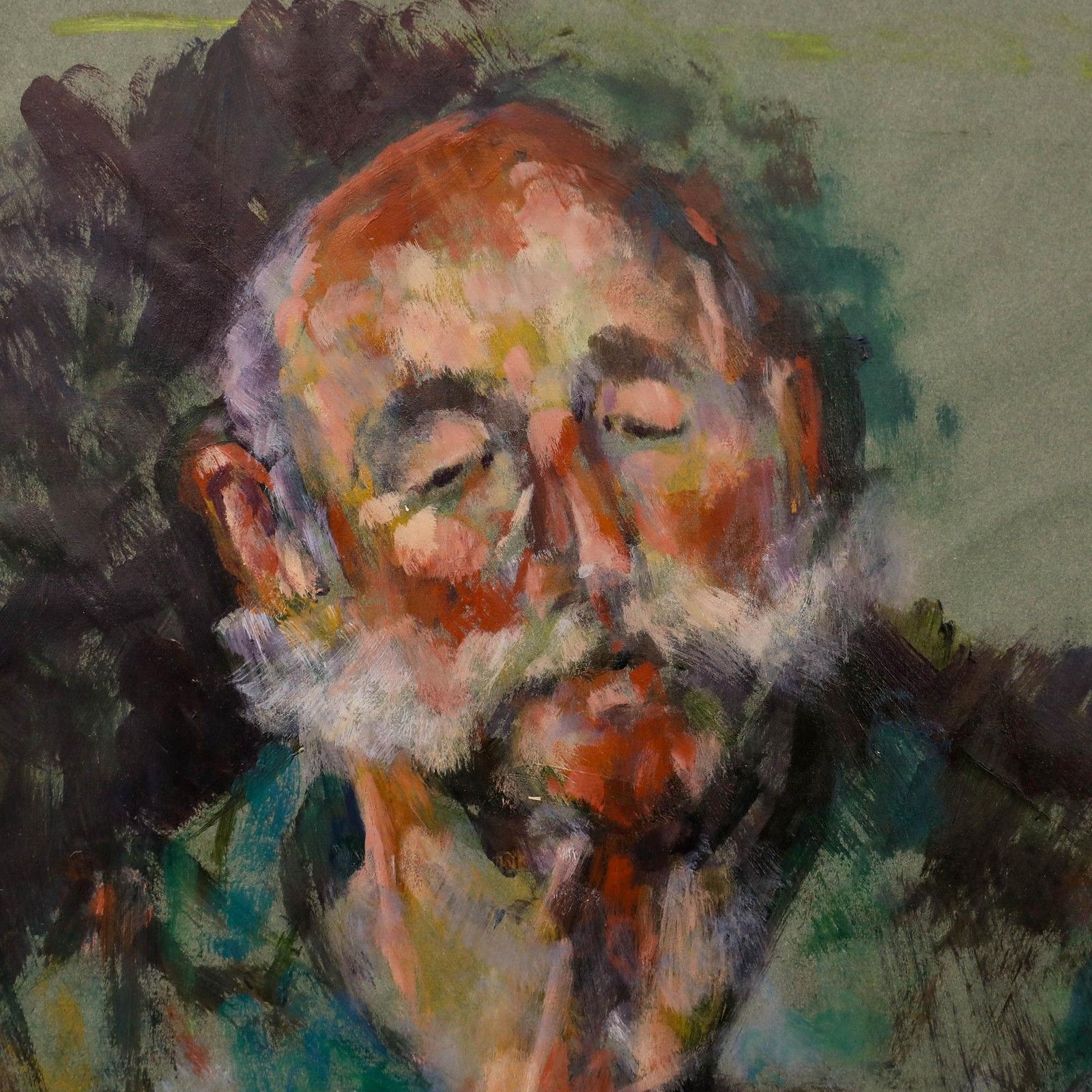 Wendy Trinder (1942 2020) 1998 Oil, Tom Morris photo Art