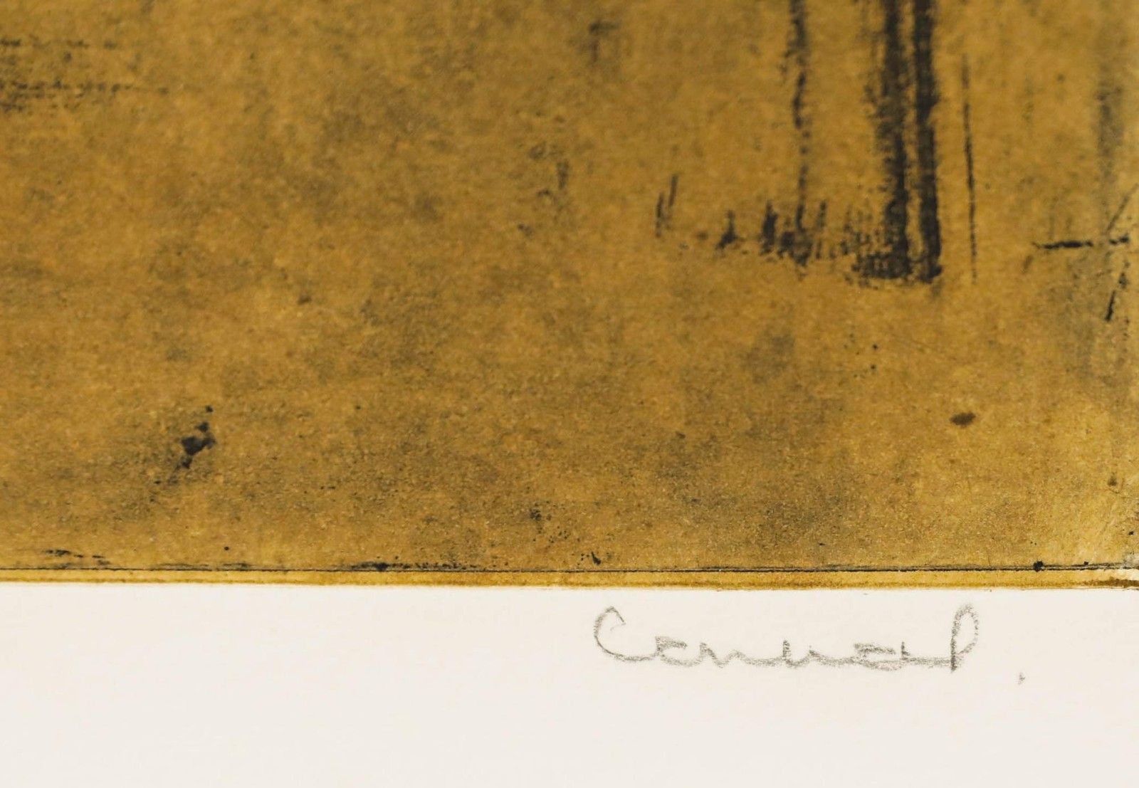 Betty Connal Peebles (1935 1999) 20th Century Collagraph, Pluie Aux Maulais photo 175.0