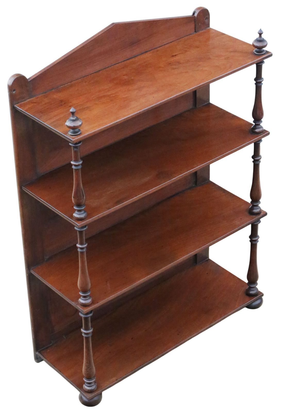 Antique 19th Century Victorian Mahogany Floor Or Wall Shelves / Bookcase – Fine Quality Display photo for sale