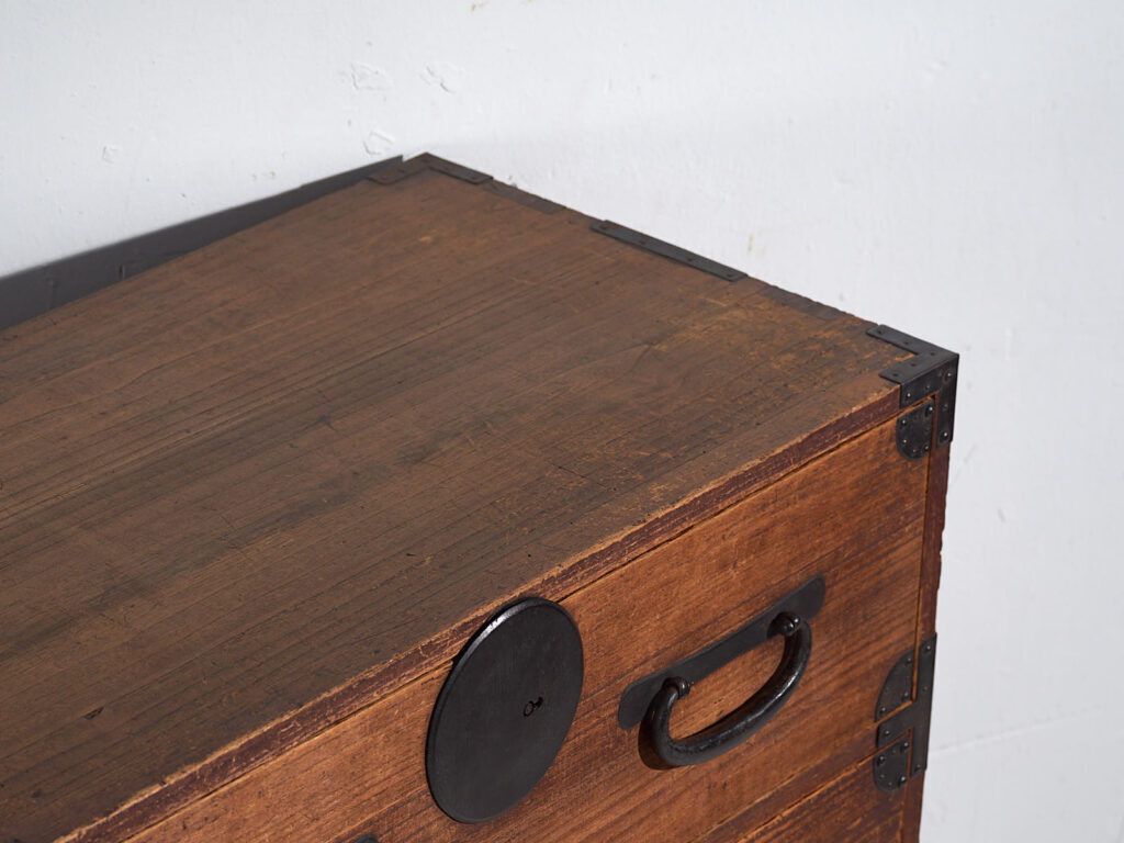 Antique Tansu Japanese Chest Of Drawers – Meiji / Taishō Period (C.1868 1926) #43 photo furniture